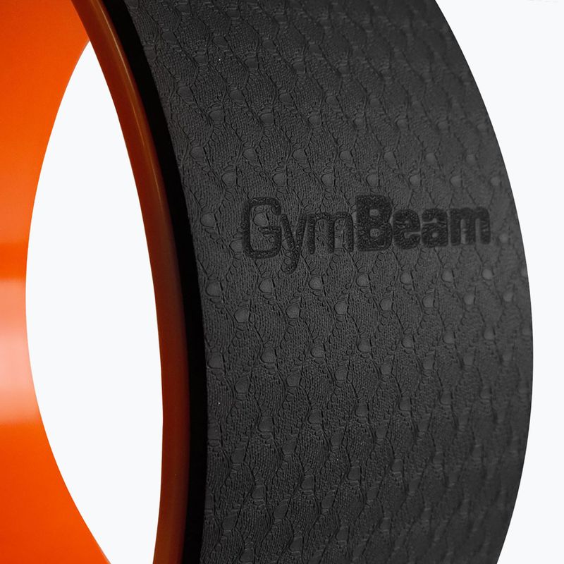 Roată de exerciții GymBeam do jogi orange/black 4