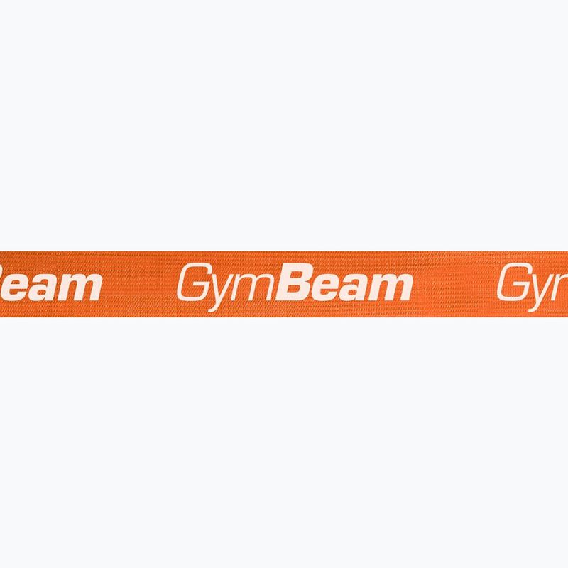 Bandă de exerciții GymBeam Fabric orange 2