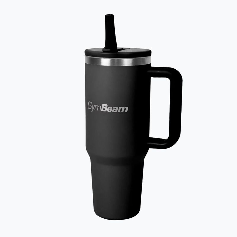 Cană termică GymBeam 90373 1200 ml black 2