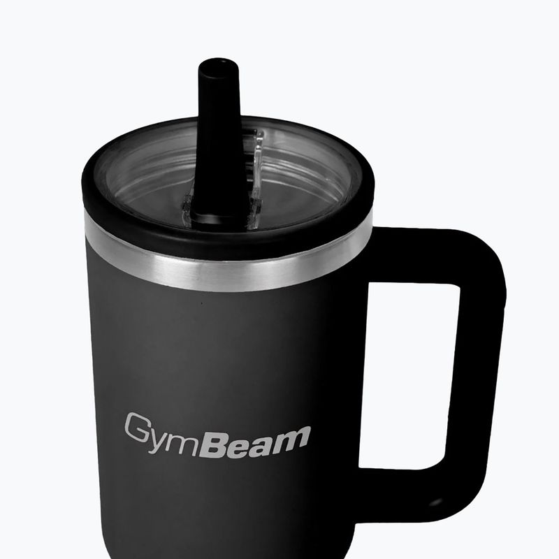 Cană termică GymBeam 90373 1200 ml black 4