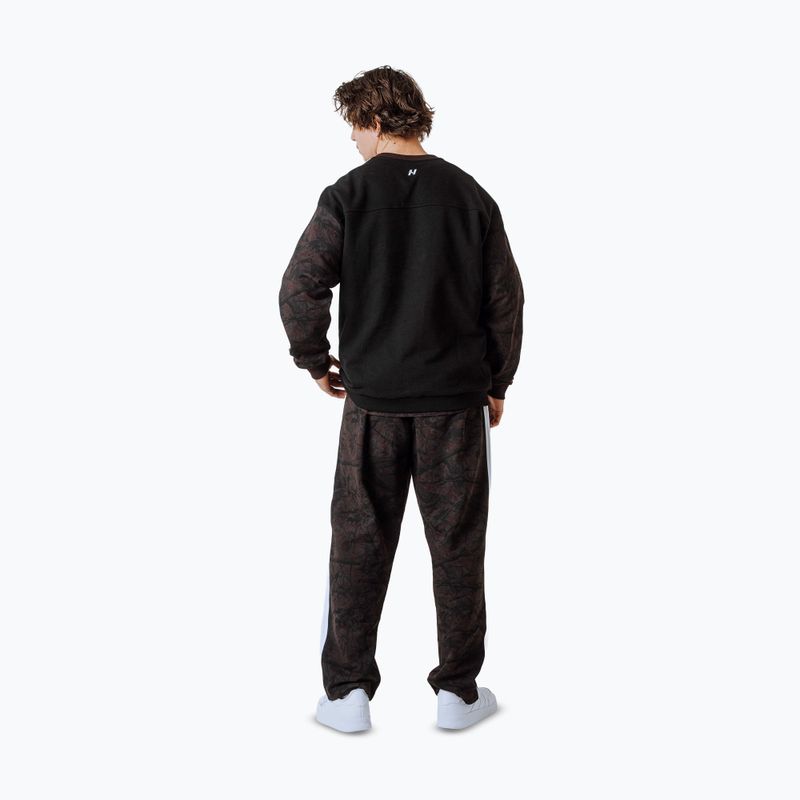 Bluză pentru bărbați NEBBIA Power FZ dark brown camo 4