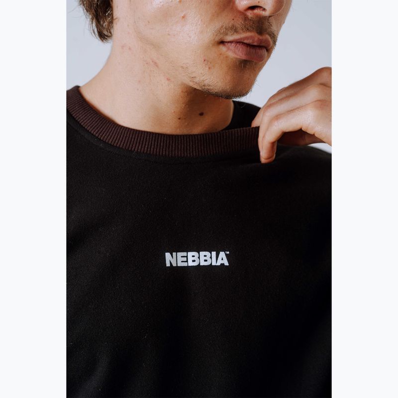 Bluză pentru bărbați NEBBIA Power FZ dark brown camo 7