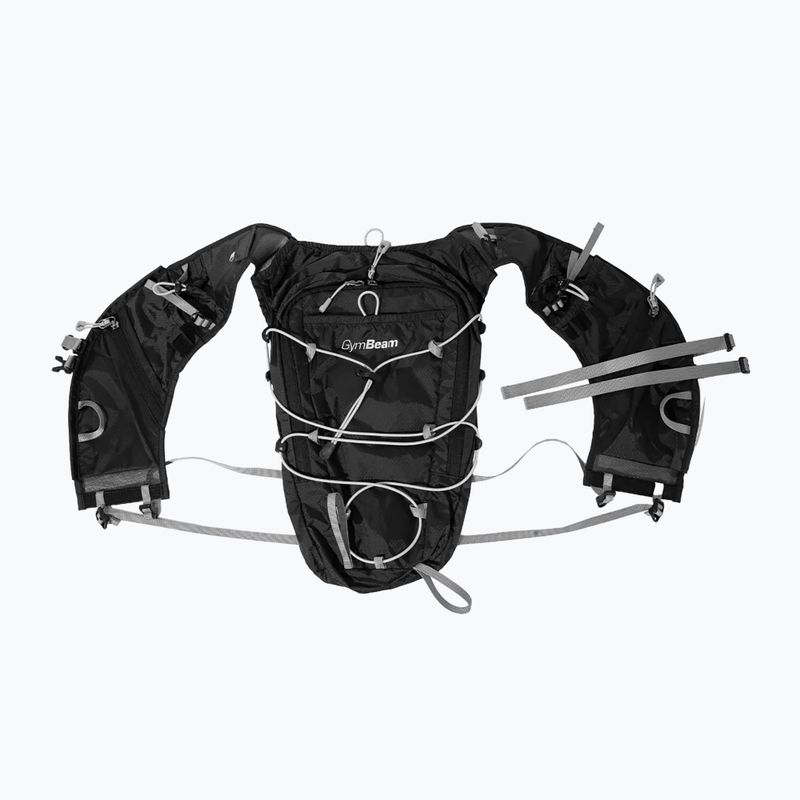 Rucsac GymBeam Hydropack ProPace 8 L with hydration bladder 2 L black 3