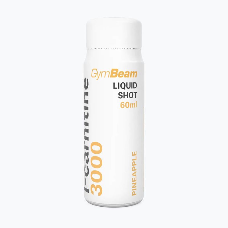 Arzător de grăsime GymBeam L-karnityna 3000 Liquid 60 ml pineapple 2