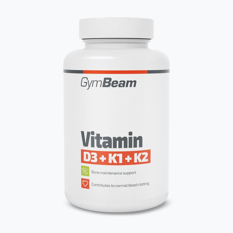 Vitamine GymBeam D3+K1+K2 60 capsule
