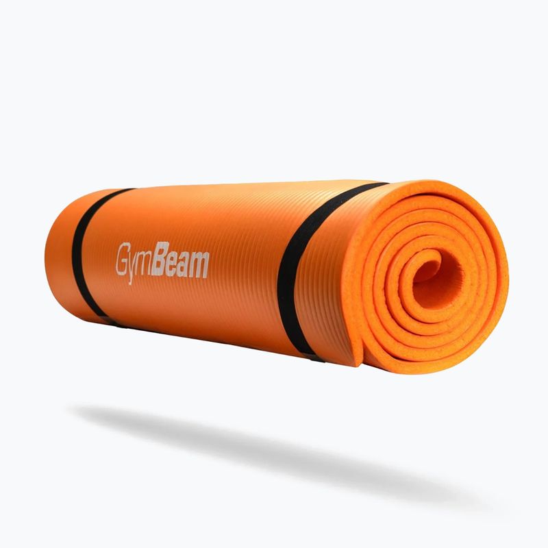 Covoraș de fitness GymBeam Yoga 1 cm orange 2