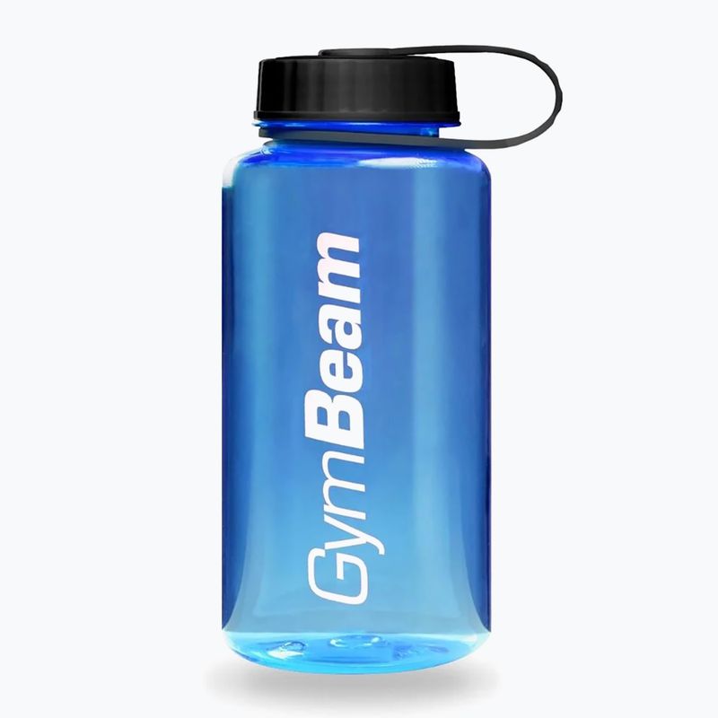 Sticlă GymBeam Blue 1000 ml clear