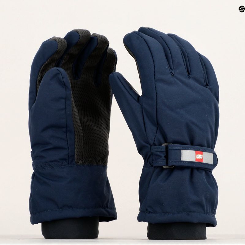 LEGO Lwatlin mănuși de trekking pentru copii Dark Navy 11