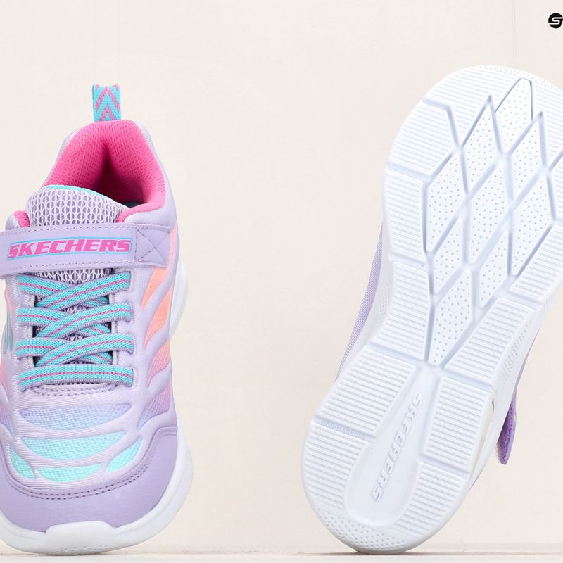 SKECHERS Microspec Max Airy Color lavanda/multi pantofi de antrenament pentru copii 18
