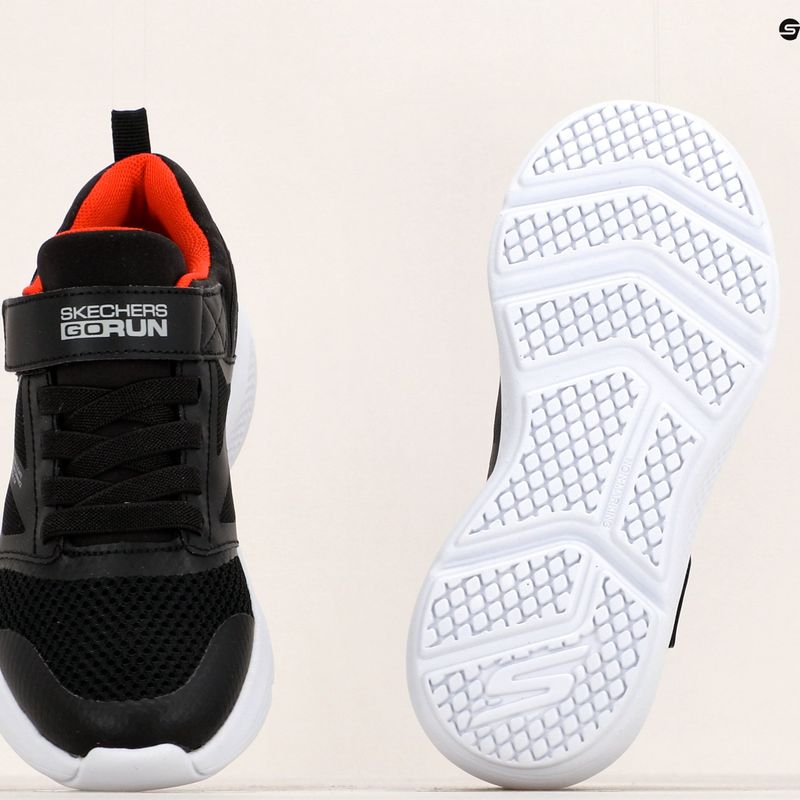 SKECHERS Go Run Elevate pantofi de antrenament pentru copii negru/roșu