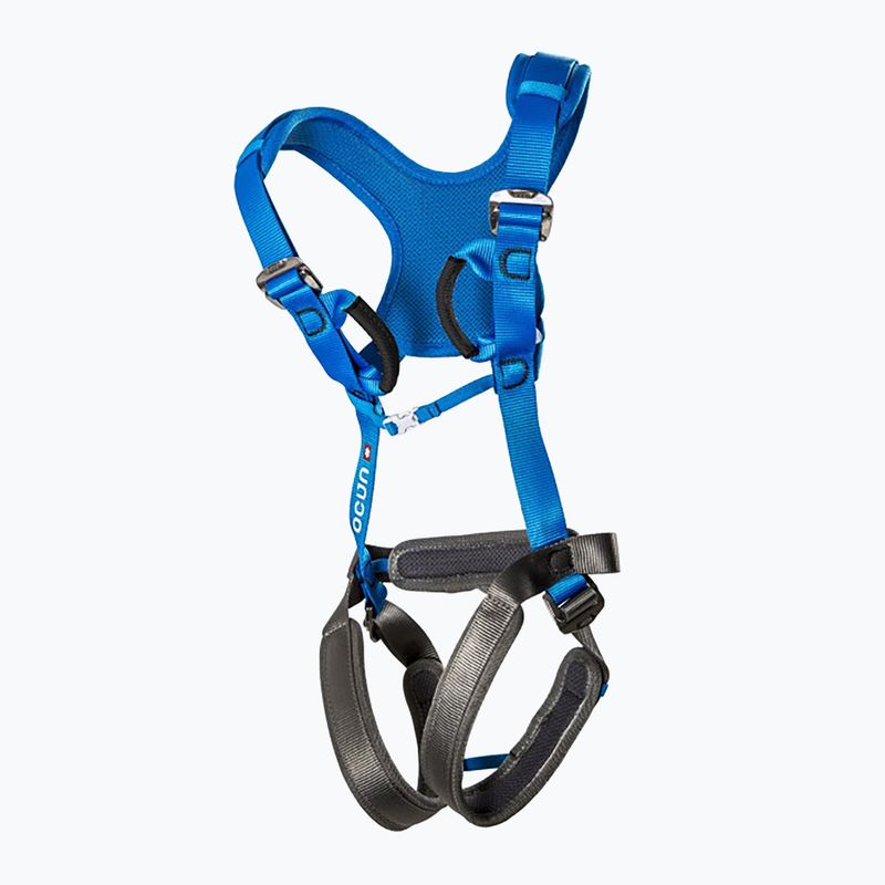 Harnașament de alpinism pentru copii Ocun Doppler carribean blue 3
