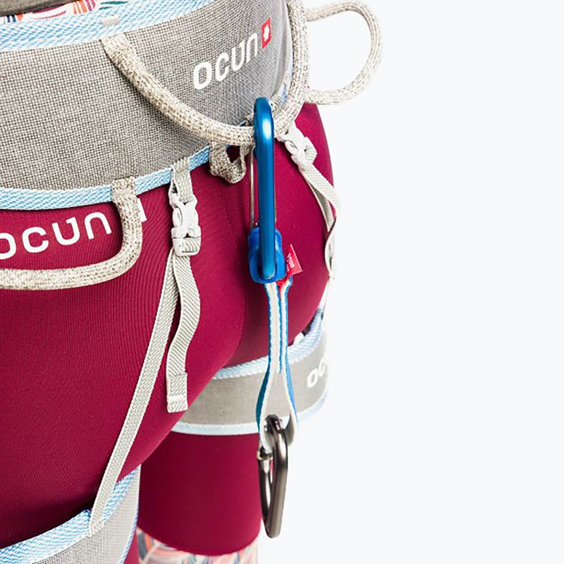 Harnașament de alpinism pentru bărbați Ocun Twist Tech Eco grey/ blue 9
