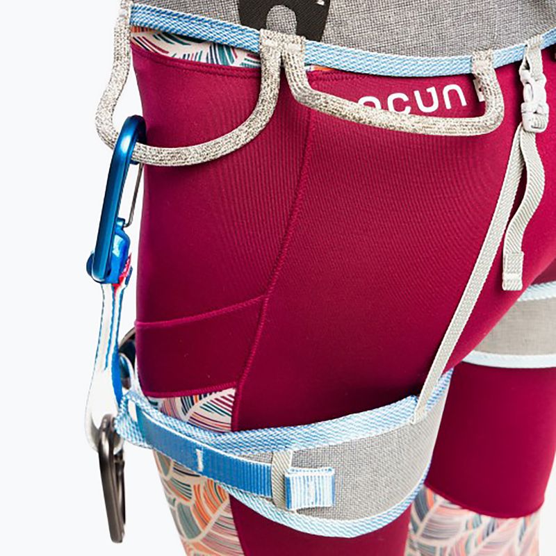 Harnașament de alpinism pentru bărbați Ocun Twist Tech Eco grey/ blue 10