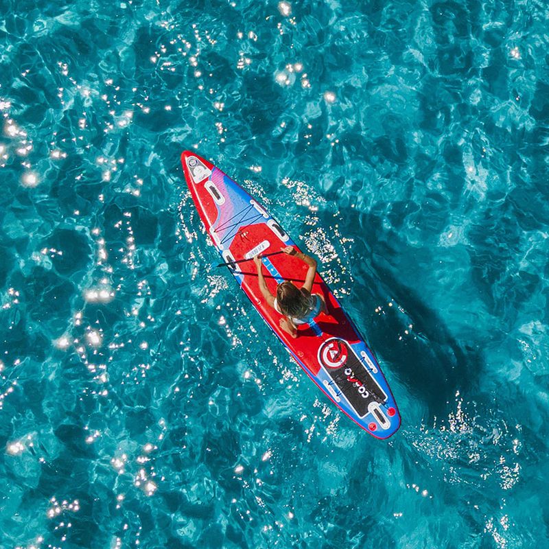 Coasto Turbo 12'6''' albastru / roșu SUP bord 13