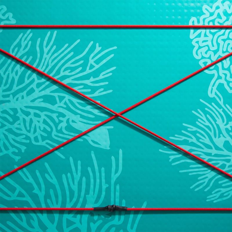 SUP ABSTRACT Coral Coral 10'6''' bord topaz 3