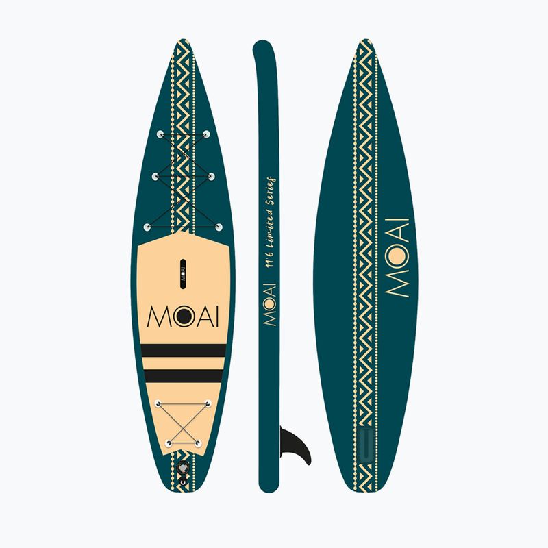 Placă SUP MOAI Limited Edition 11'6" green 2
