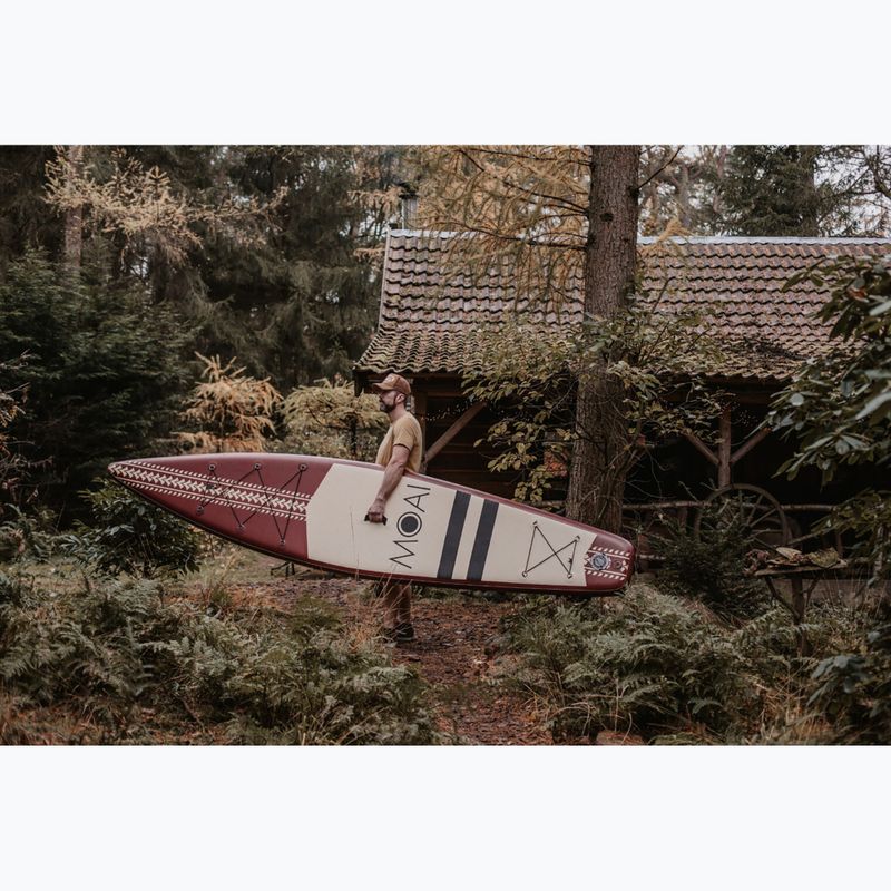 Placă SUP MOAI Limited Edition 12'6" red 6