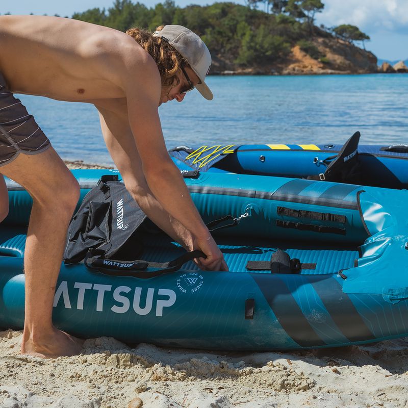 Caiac gonflabil pentru 3-persoane WATSSUP Cod 460 cm 10