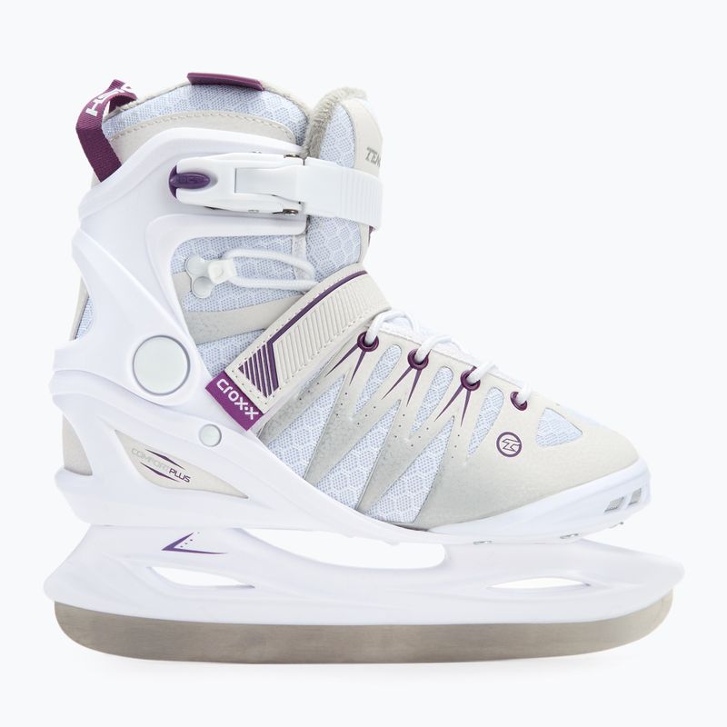 Patine de hochei pentru femei Tempish Crox.X Lady white 2