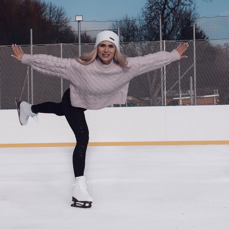 Patine artistice pentru femei Tempish Camila Ice white 16