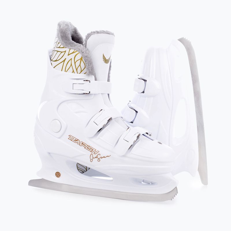 Patine pentru copii Tempish Ice Swan white 7