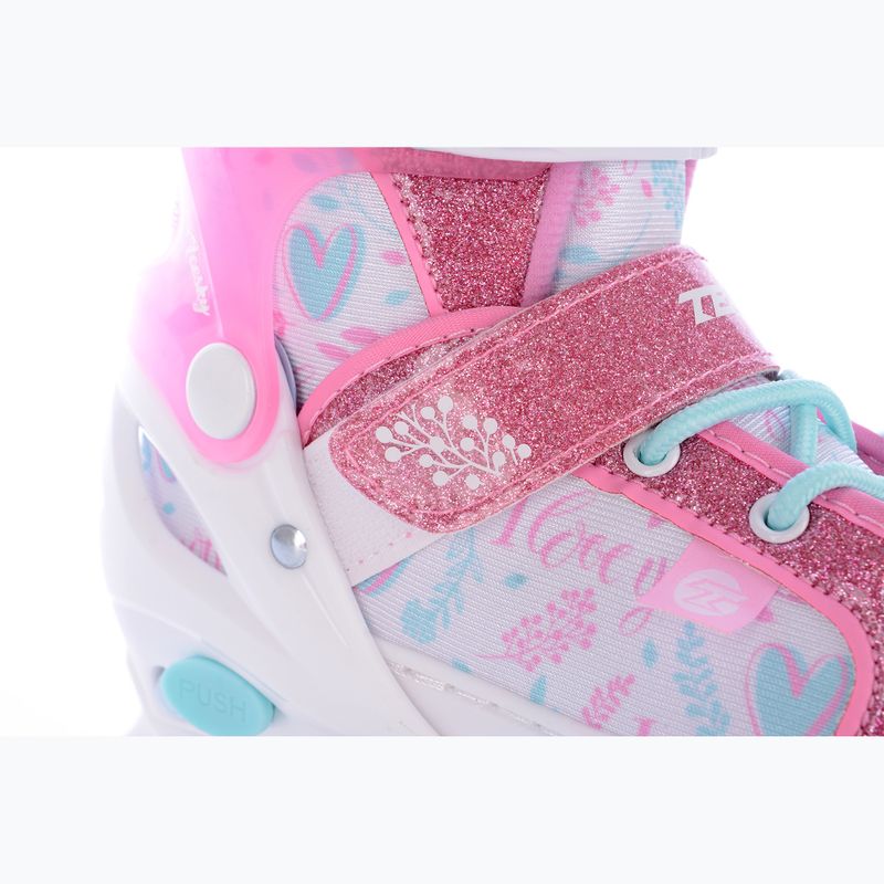 Patine pentru copii  Tempish Ice Sky Girl white/pink 16