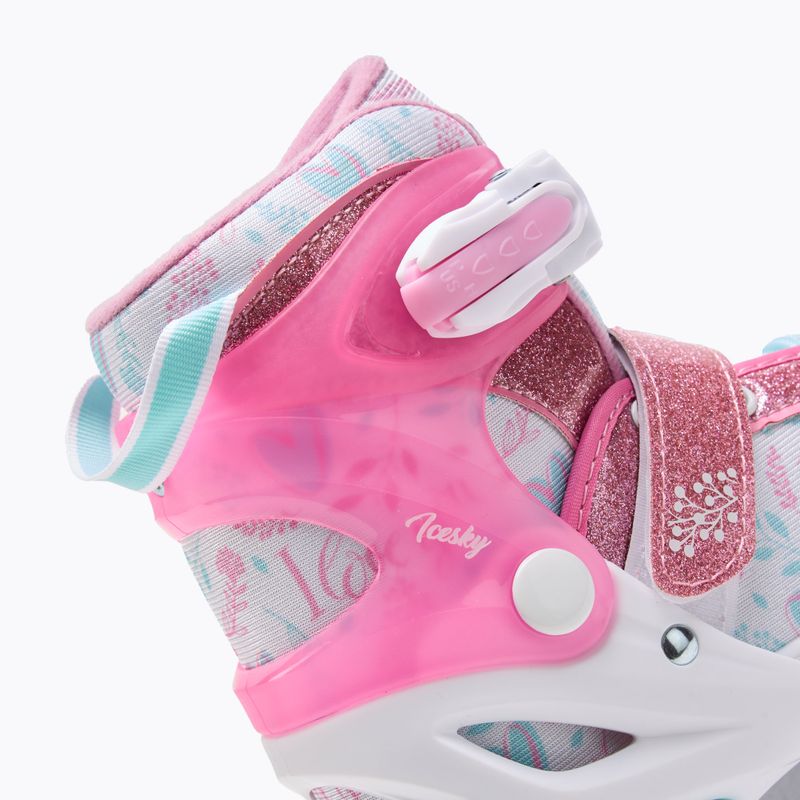 Patine pentru copii  Tempish Ice Sky Girl white/pink 8