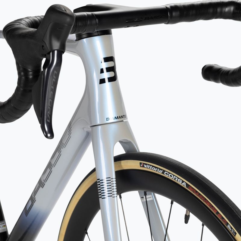 Basso Diamante Disc pentru biciclete de șosea argintiu DID3122 4