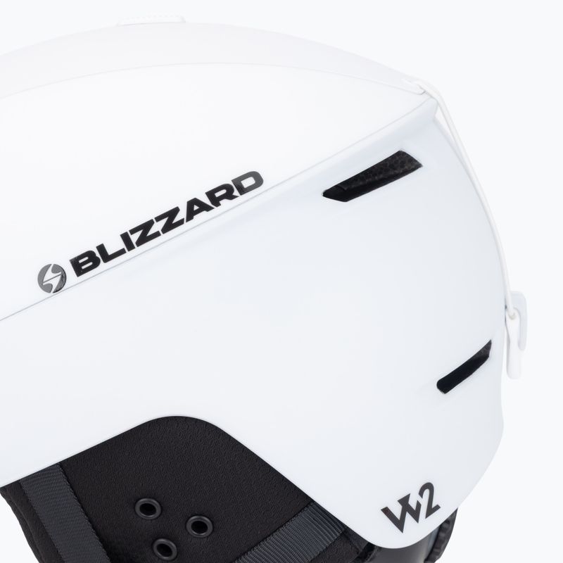 Cască de schi Blizzard Edge W2W white 7