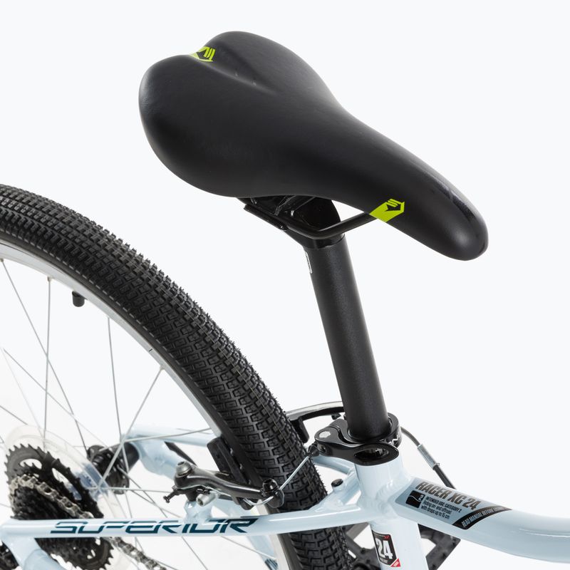 Bicicleta pentru copii Superior RACER XC 24 alb 801.2022.24001 5