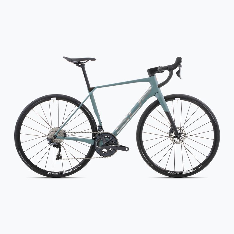 Superior X-ROAD Team Issue SE mată trooper verde / crom / negru biciclete de șosea 6