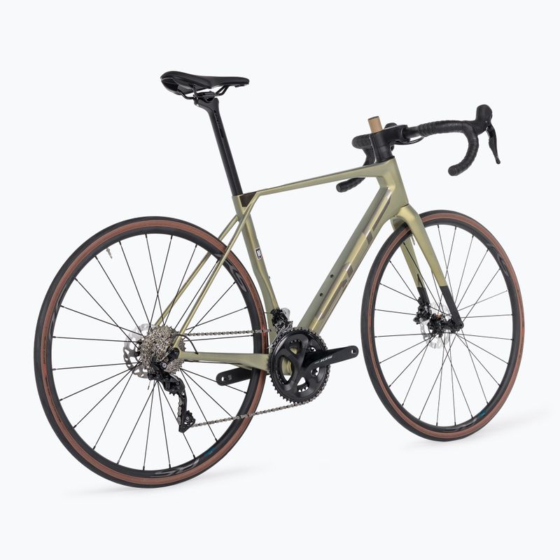 Bicicleta de șosea Superior X-ROAD Team Elite SE mată măsliniu/cromo-metalic cromat 3
