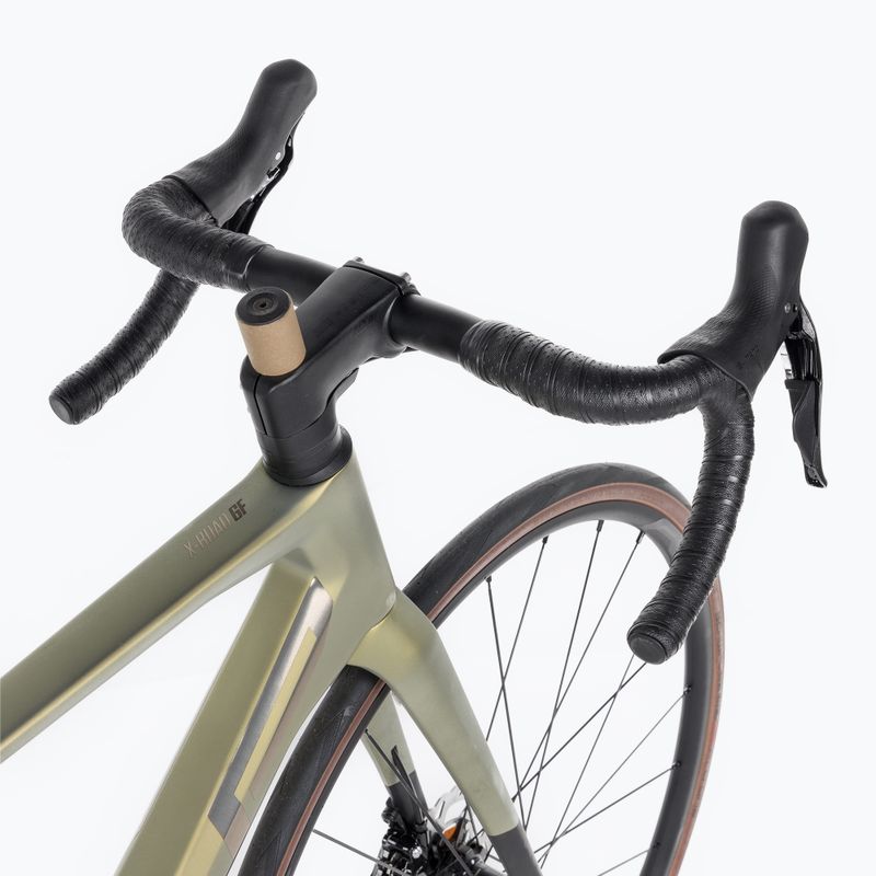 Bicicleta de șosea Superior X-ROAD Team Elite SE mată măsliniu/cromo-metalic cromat 5