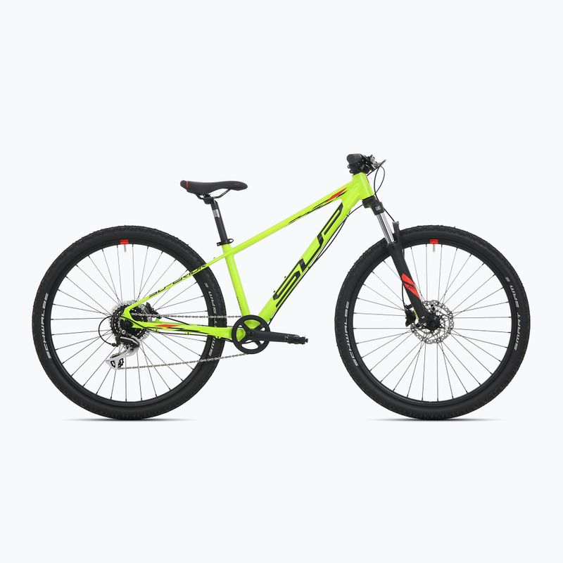 Bicicletă pentru copii Superior RACER XC 27 DB matte lime/red
