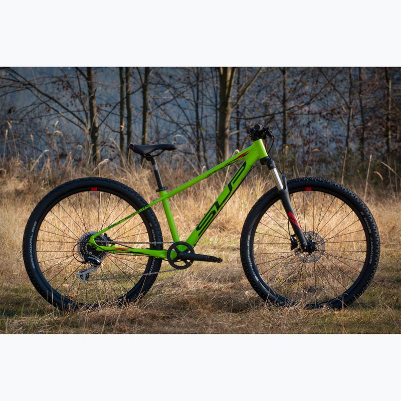 Bicicletă pentru copii Superior RACER XC 27 DB matte lime/red 2