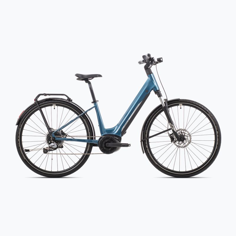 Bicicletă electrică Superior eXR 6050 BLS Touring 36V 13.4Ah 500Wh gloss petrol/chrome silver