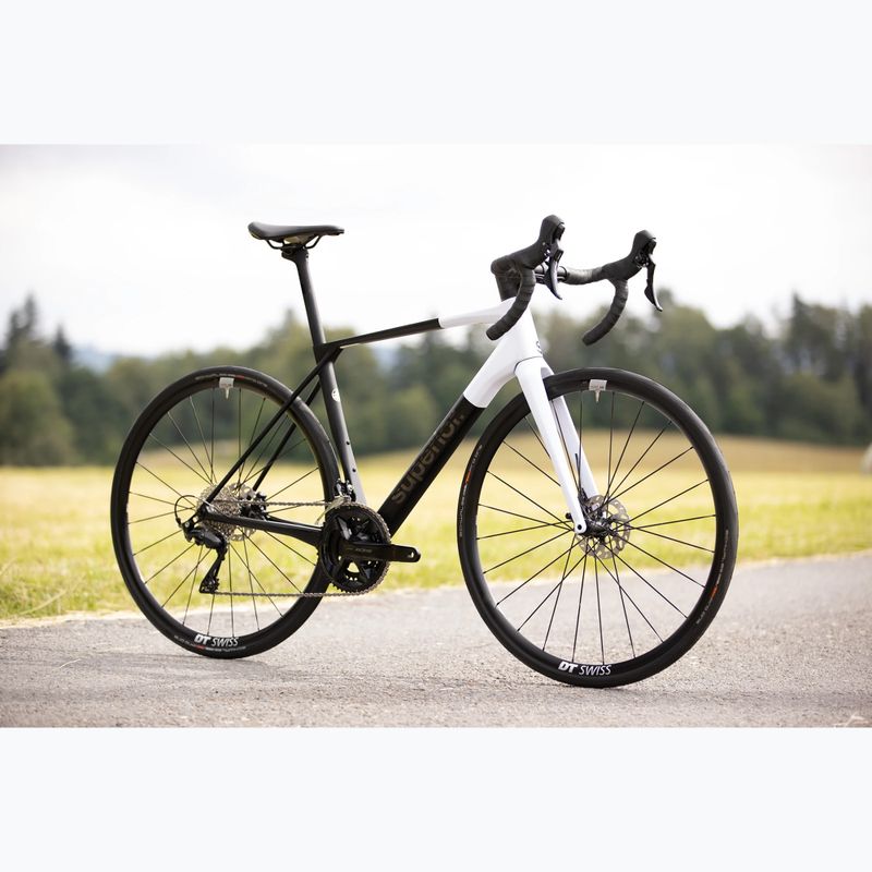 Bicicletă de șosea Superior X-ROAD 9.3 GF matte carbon/white 3