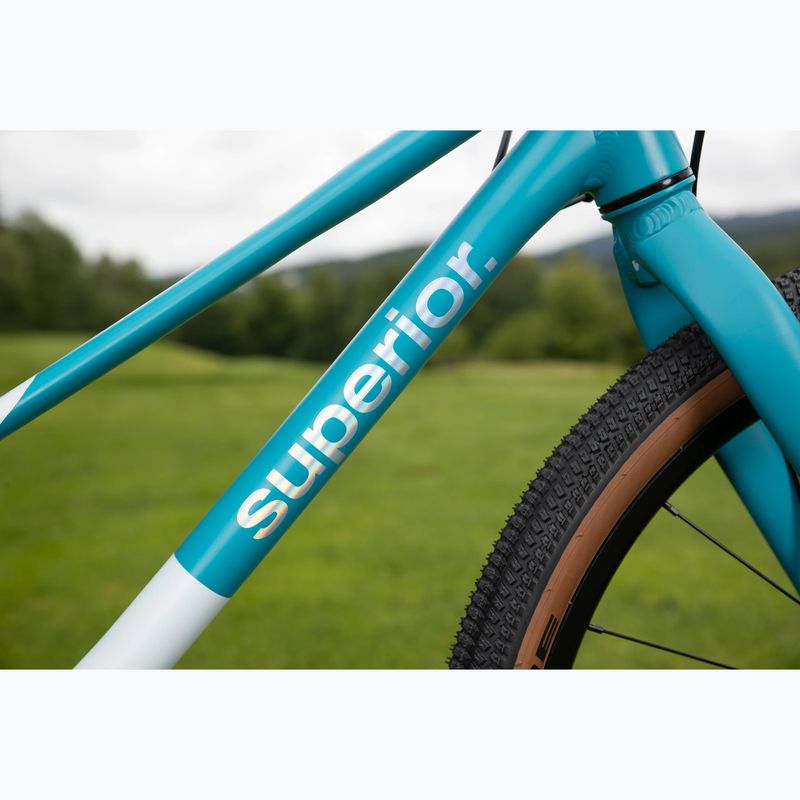 Bicicletă pentru copii Superior F.L.Y. 24 matte teal 7