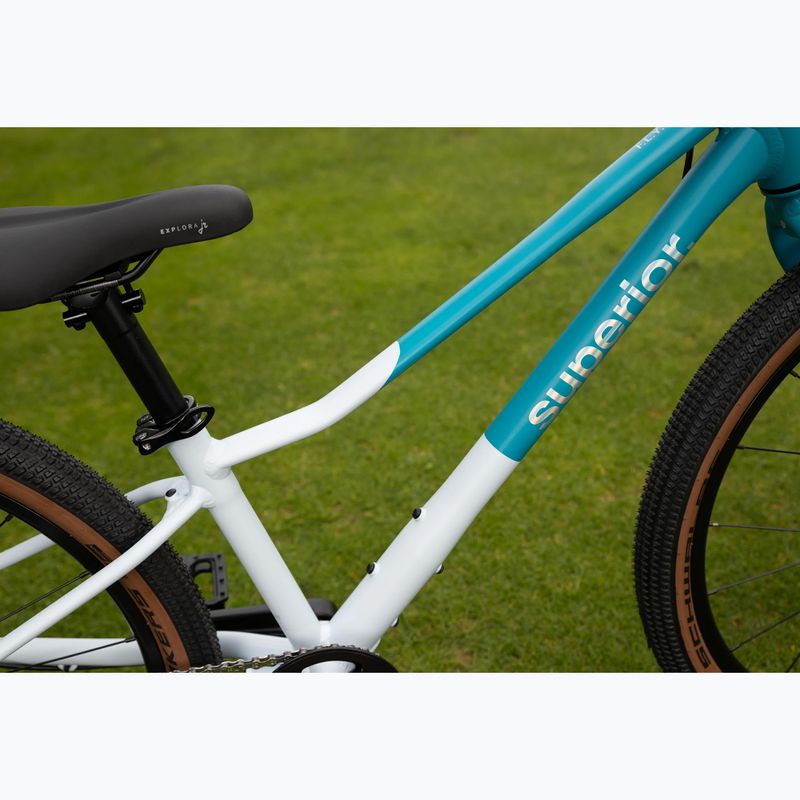 Bicicletă pentru copii Superior F.L.Y. 24 matte teal 8