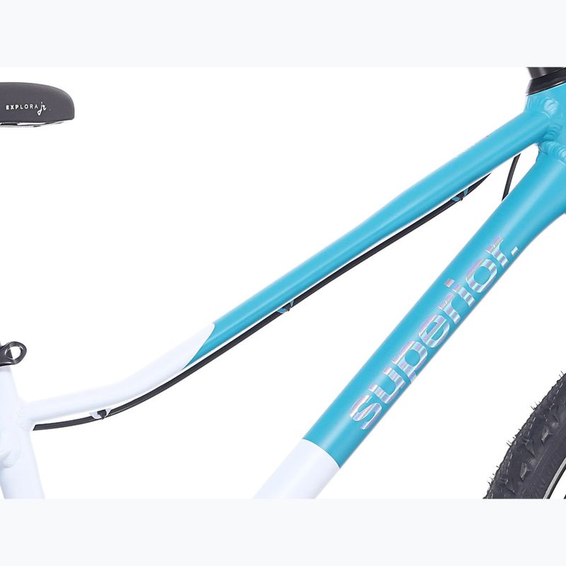 Bicicletă pentru copii Superior F.L.Y. 24 VB matte teal 5
