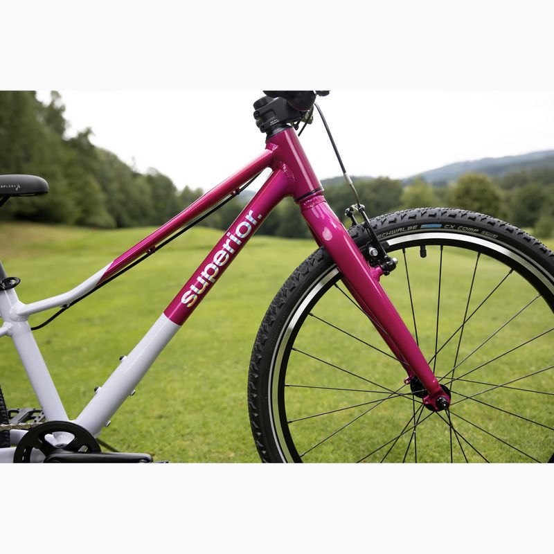 Bicicletă pentru copii Superior F.L.Y. 24 VB gloss purple 3
