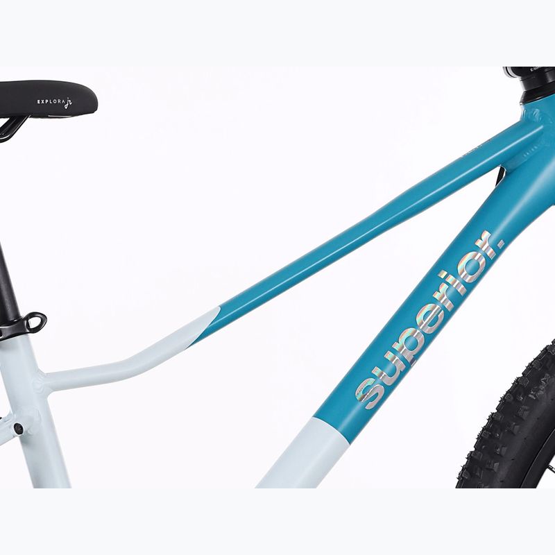 Bicicletă pentru adolescenți Superior F.L.Y. 27 matte teal 4