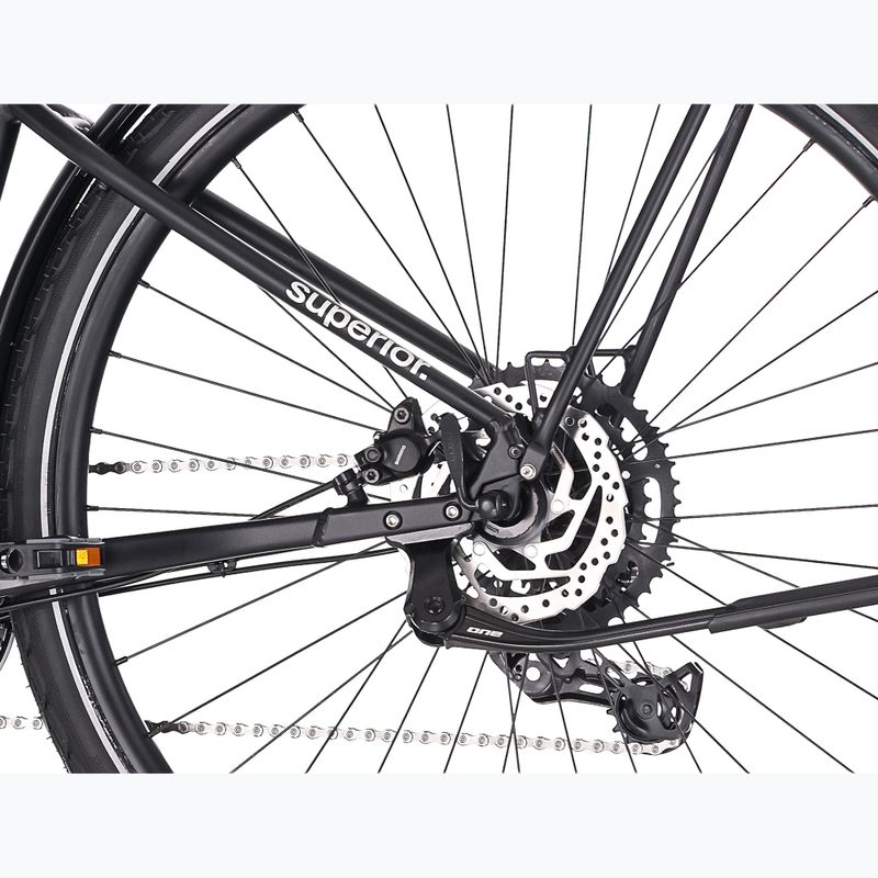 Bicicletă trekking pentru bărbați Superior BLOX 6.4 T matte black 10