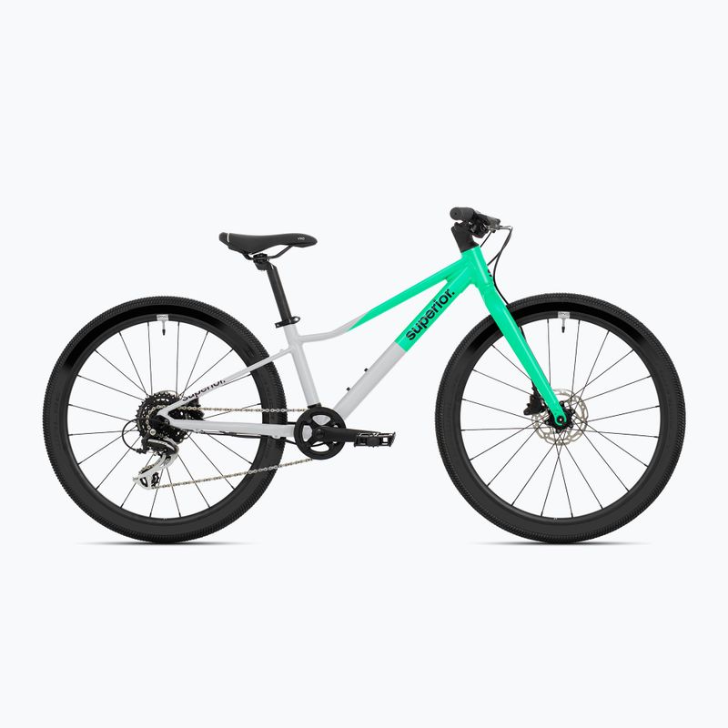 Bicicletă pentru copii Superior F.L.Y. 24 gloss mint