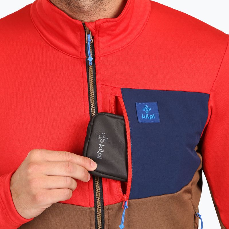 Bluză de schi pentru bărbați Kilpi Erin brown 3