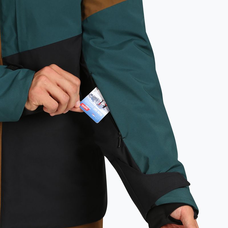 Geacă de schi pentru bărbați Kilpi Killyan dark green 5