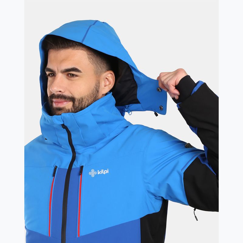 Geacă de schi pentru bărbați Kilpi Tonnsi dark red 3