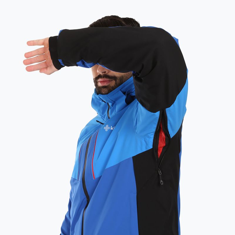 Geacă de schi pentru bărbați Kilpi Tonnsi dark red 4