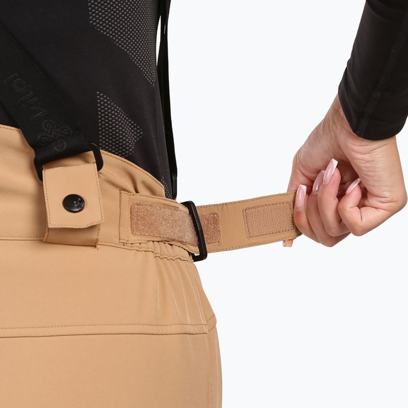 Pantaloni de schi pentru femei Kilpi Dione beige 3