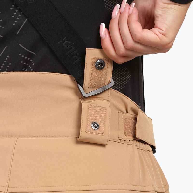 Pantaloni de schi pentru femei Kilpi Dione beige 4